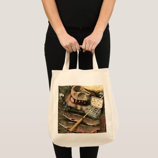 Gevist stilleven tote bag (Voorkant (product))