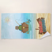 Gevist strandlaken (Voorkant)