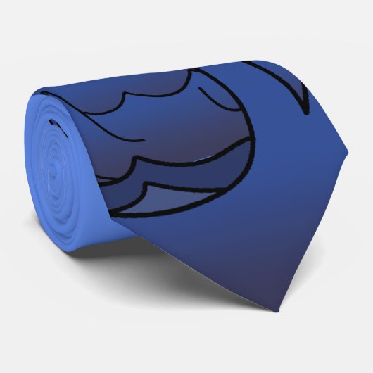 Gevist Stropdas (Opgerold)