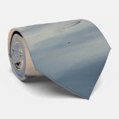 Gevist Stropdas Boat Sunrise (Opgerold)