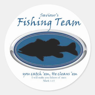 Gevist team ronde sticker
