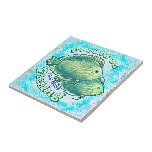 Gevist Tegeltje (Zijkant)