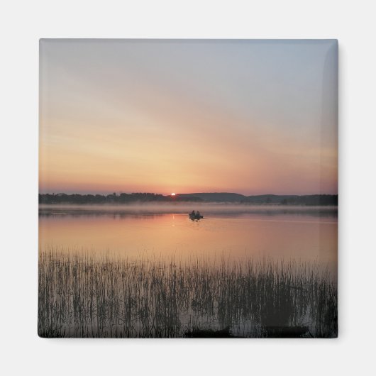 Gevist tegen zonsopgang magneet (Voorkant)