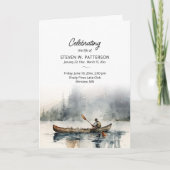 Gevist thema, foto, viering van het leven begrafen programma (Voorkant)