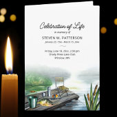 Gevist thema, foto, viering van het leven begrafen programma