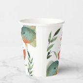 Gevist thema Het Baby shower van een jongen Papieren Bekers (Rechts)