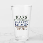 Gevist thema  Tumbler Glass (Voorkant)