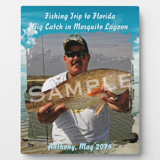 Gevist Theme Lagoon Sky Standing Photo Lijst Fotoplaat (Voorkant)