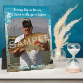 Gevist Theme Lagoon Sky Standing Photo Lijst Fotoplaat (Zijkant)