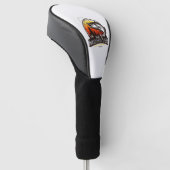 Gevist toernooi golfheadcover (Schuin)