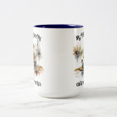 Gevist Tweekleurige Koffiemok (Center)