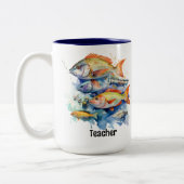 Gevist Tweekleurige Koffiemok (Links)