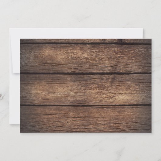 Gevist Uitnodiging foto-uitnodiging (Achterkant)