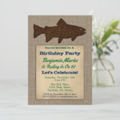 Gevist Uitnodiging op zaterdag Uitnodiging voor vo (Staand voorkant)