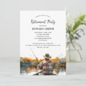 Gevist Uitnodiging voor gepensioneerden (Staand voorkant)