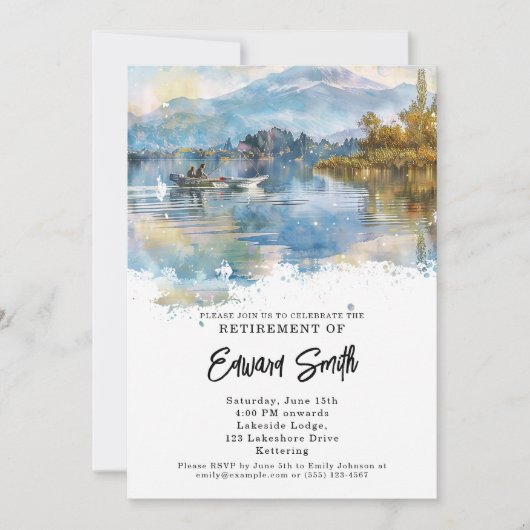 Gevist Uitnodiging voor gepensioneerden (Voorkant)