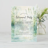 Gevist Uitnodiging voor gepensioneerden (Staand voorkant)