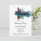 Gevist Uitnodiging voor gepensioneerden (Staand voorkant)