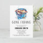 Gevist Uitnodiging voor gepensioneerden (Staand voorkant)