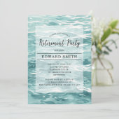 Gevist Uitnodiging voor gepensioneerden (Staand voorkant)