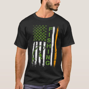 Gevist US Flag Saint Patricks Day Gevist T-shirt
