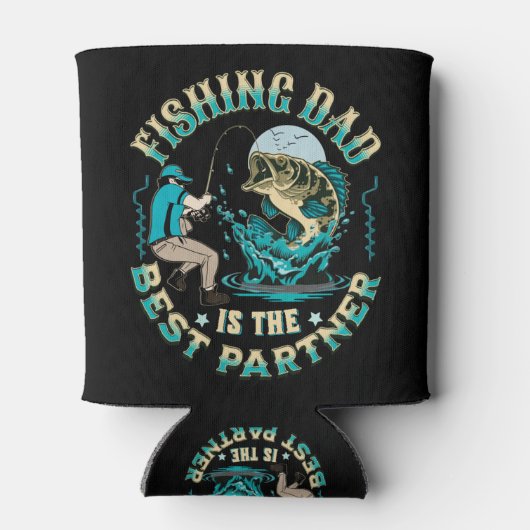 Gevist vader is de beste partner blikjeskoeler (Achterkant)