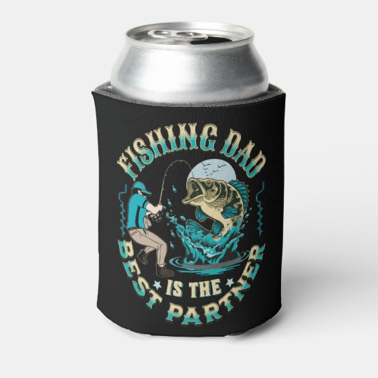 Gevist vader is de beste partner blikjeskoeler (Blikje Achterkant)