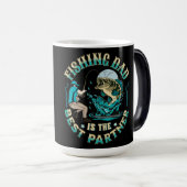 Gevist vader is de beste partner magische mok (Voorkant rechts)