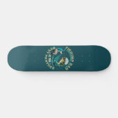 Gevist vader is de beste partner persoonlijk skateboard (Horizontaal)