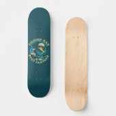 Gevist vader is de beste partner persoonlijk skateboard (Voorkant)