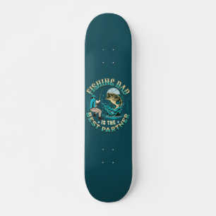 Gevist vader is de beste partner persoonlijk skateboard