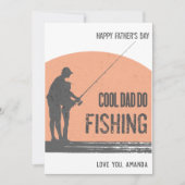 Gevist Vaderdag Kaarten Oranje Visser (Voorkant)