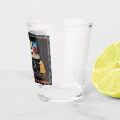 Gevist vak shot glas (Rechts)