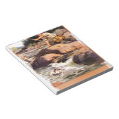 Gevist van de rotsen notitieblok (Schuin)