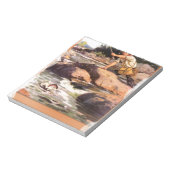 Gevist van de rotsen notitieblok (Linkerzijde)