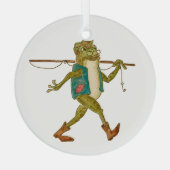 Gevist vandaag...prima door mij! glas ornament (Achterkant)