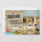 Gevist Verjaardag Dank u kaart Vist partij (Voorkant)