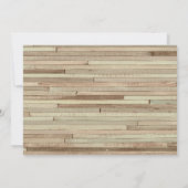 Gevist Verjaardag Dank u kaart Vist partij (Achterkant)