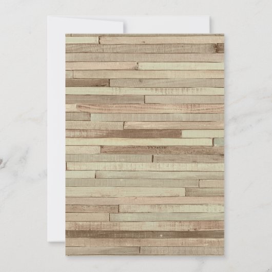 Gevist Verjaardag Dank u kaart Vist partij (Achterkant)