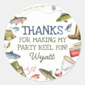 Gevist Verjaardag Stickers (Voorkant)