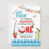 Gevist Verjaardag Uitnodiging Hout De grote (Voorkant)