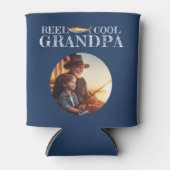 Gevist verjaardagscadeau voor opa blikjeskoeler (Voorkant)