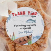 Gevist Verjaardagsfeestje Classic Ronde Sticker