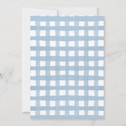 Gevist Verjaardagsfeestje Jongen O-Fish-Ally Verja Kaart (Achterkant)