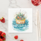 Gevist verjaardagsfeestje voor Gevist liefhebbers Servet (Insitu)