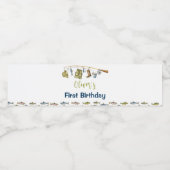 Gevist Verjaardagspartij Waterflesetiket Waterfles Etiket (Enkel label)