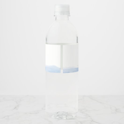 Gevist Verjaardagspartij Waterflesetiket Waterfles Etiket (Achterkant)