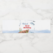 Gevist Verjaardagspartij Waterflesetiket Waterfles Etiket (Enkel label)