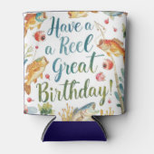 Gevist Verjaardagsthema voor geliefden Blikjeskoeler (Voorkant)