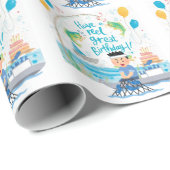 Gevist Verjaardagsthema voor geliefden Cadeaupapier (Rol Hoek)